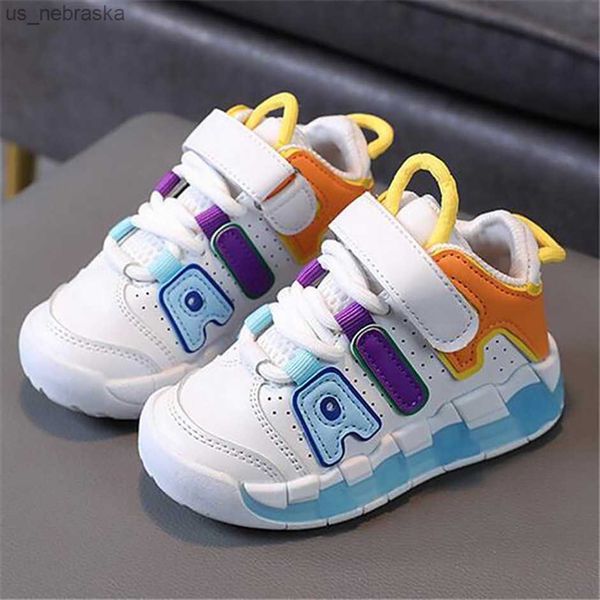 

spring fashion kids shoes autumn childrens sports shoe pu leather athletic shoes toddler girls boys casual sneakers 5188 l230518, Black