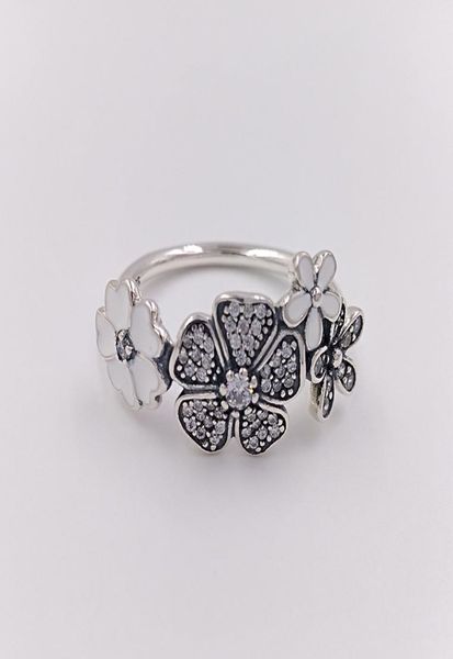 

shimmering bouquet ring authentic 925 sterling silver rings fits european style jewelry andy jewel 190984cz3454185