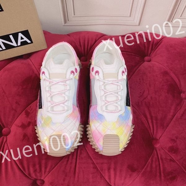 

2023 new luxury womens style casual designer shoes sneakers genuine leather fashion trainers sports sneaker, Black