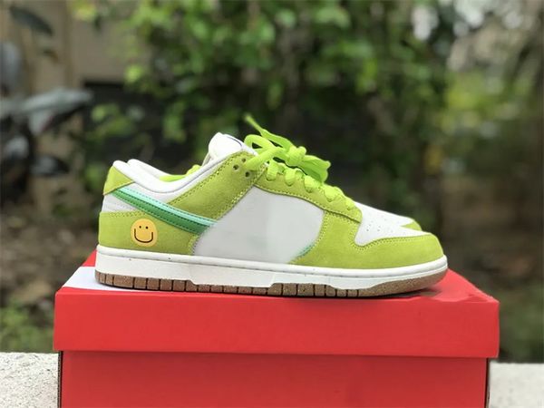 

basketball shoes sb dnks green apple sports sneakers original