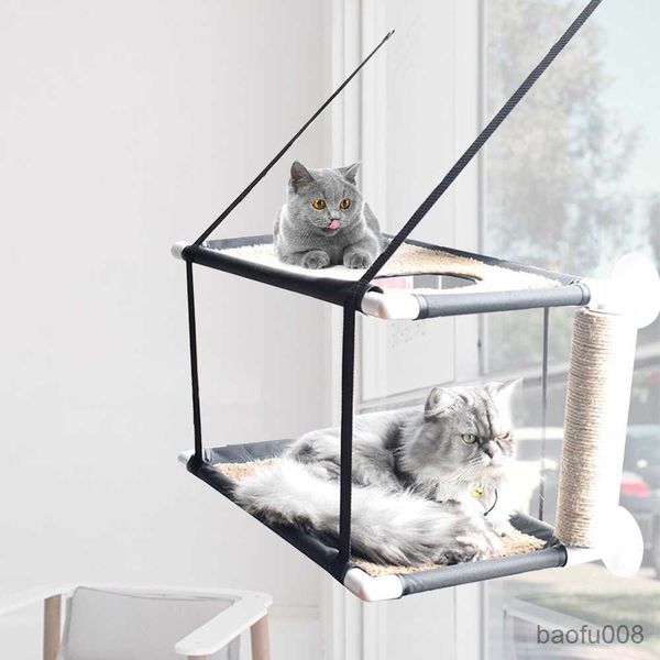 

cat carriers houses cat balcony hammock bearing 20kg cat sunny seat pet waterproof fabric cat bed cat climbing sleeping mattress single doub