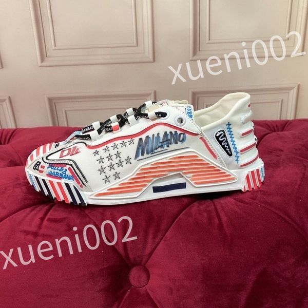 

r sneakers fashion woman man designer shoes lace-up flat shoes lady sneake boy girl shoe white, Black