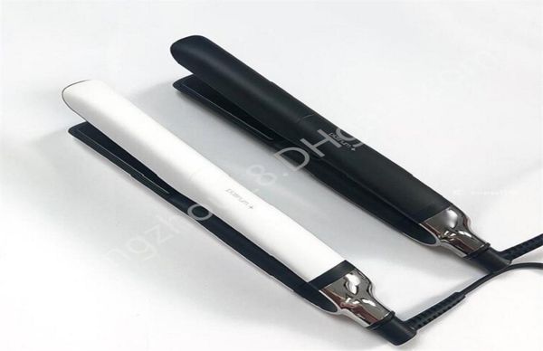 

ceramic flat iron professional hair styler hair curler straightener plate tools4491033, Black