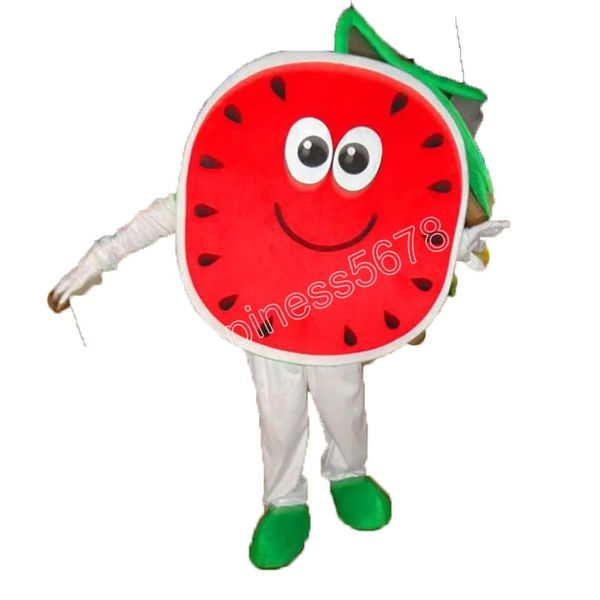 

size watermelon mascot costume customization theme fancy dress ad apparel festival dress, Red;yellow