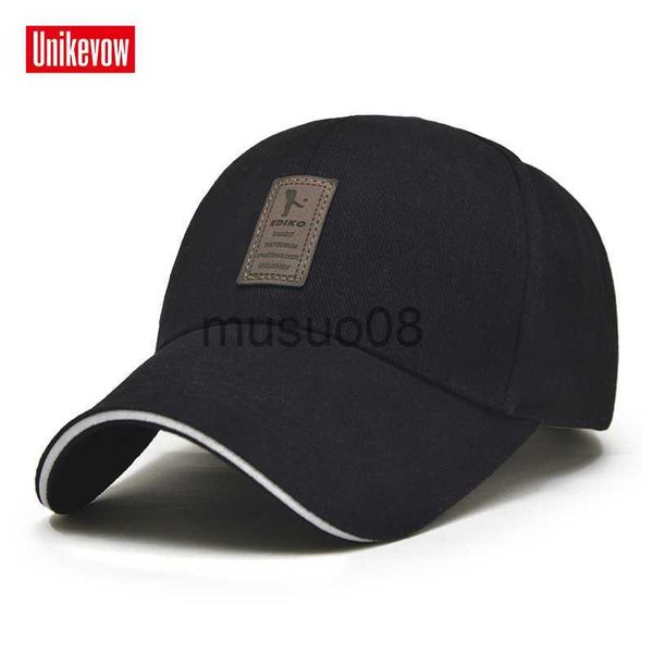 

ball caps 1piece baseball cap men's adjustable cap casual leisure hats solid color fashion snapback summer fall hat j230608, Blue;gray