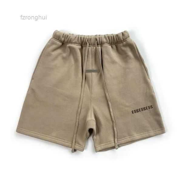 

mens womens ess shorts clothing apparel cotton sports fashion short designer five-piece street style tide knee length 3 i241, White;black