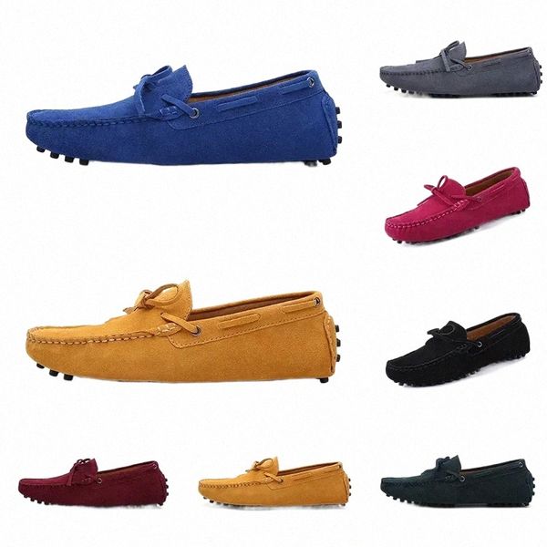 

men casual shoes espadrilles taupe navy brown wine red lime green sky blue burgundy mens sneakers outdoor jogging walking five b6bw#, Black