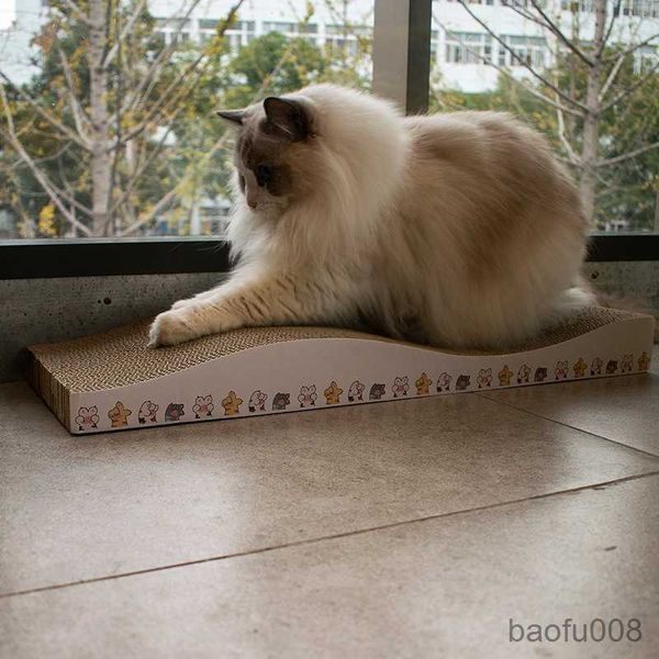 

cat carriers houses cat scratch big size cat toy double-sided durable pet pad bed mat toy claw care toy cardboard pet r230608