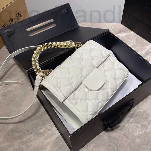 

designer bags womens classical bicolore quilted bags cuban link handle totes leather strap crossbody classic mini flap square ghw multi blac