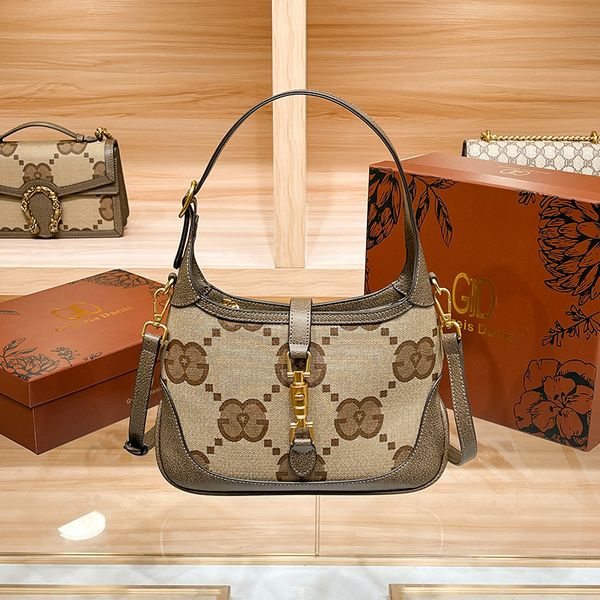 

woman hobo bag luxury design vintage handbag leather clutch purse small shoulder bags for woman chain crossbody bags