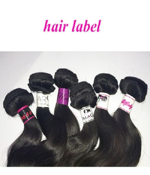

2020 ms glam human hair lables with your own logo on it start 1000pcs7013101
