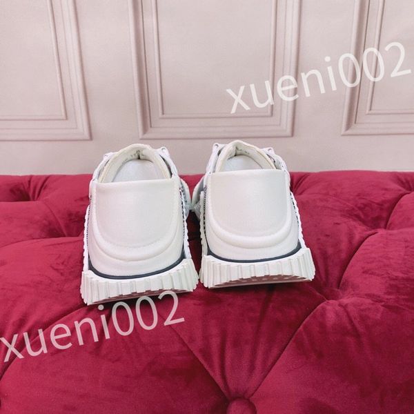 

luxury designer basketball shoes sneakers women casual walking rubber sole leather outdoor sports trainers, Black