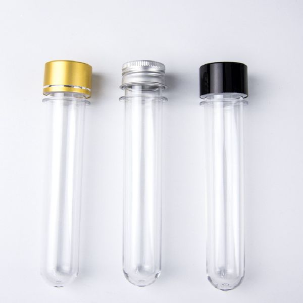 

custom 30ml 40ml 50ml 60ml pet plastic clear cylinder storage tube packaging for usb data cables mobile devices transparent plastic test tub