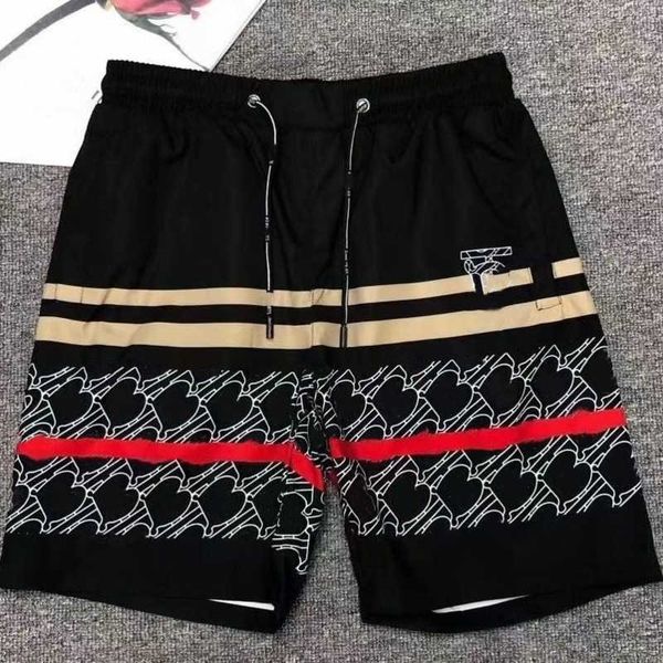 

summer mens shorts british drawstring casual shorts designer pants high-quality all-match thin couple pants simple sweatpants, White;black