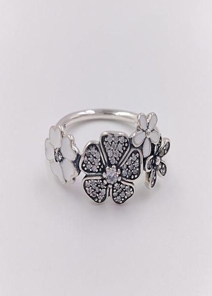 

shimmering bouquet ring authentic 925 sterling silver rings fits european style jewelry andy jewel 190984cz9736279