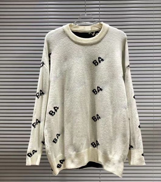

mens sweater jumper sweater designer sweater women sweater men sweater men round neck comfortable fashion loose letter designer jumper cardi, White;black