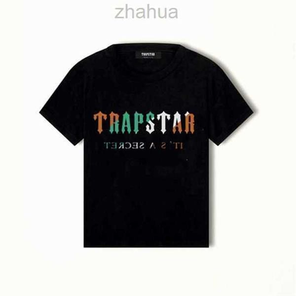 

new brand t shirt trapstar nanocrystals iced out purple print men t-shirts summer cotton oversized loose street branded t-shirtbdb7, White;black
