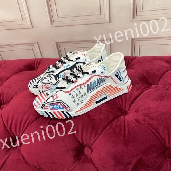 

new r sneakers fashion woman man designer shoes lace-up flat shoes lady sneake boy girl shoe white, Black