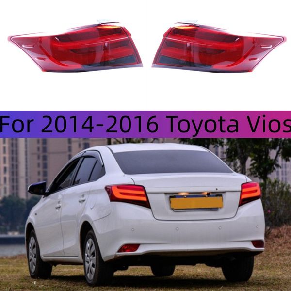 

car styling for 20 14-20 16 toyota vios taillight assembly led running light brake lamp auto accessories