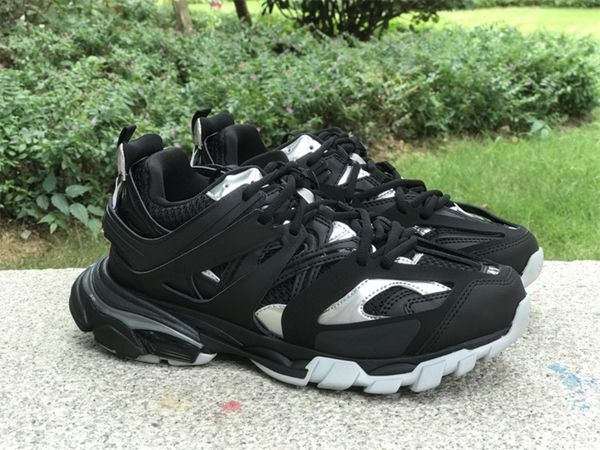 

sports running shoes b black silver sneaker come with shoebox size 35-46