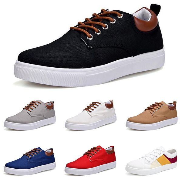 

casual shoes men women grey fog white black red grey khaki blue mens trainers outdoor sports sneakers color2