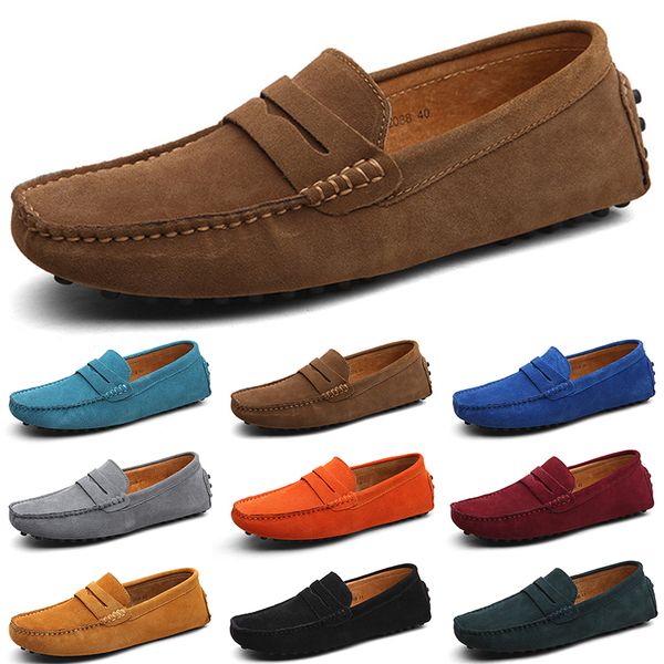 

solid casual color fashion summermen shoes black breathable siers taupe grey green reds jogging walking low soft multi leather mens trainer
