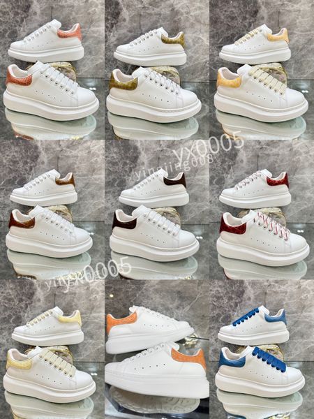 

new designer woman quality classics flat sneaker casual shoes leather white letter overlays fashion platfnorm sneakers2023, Black
