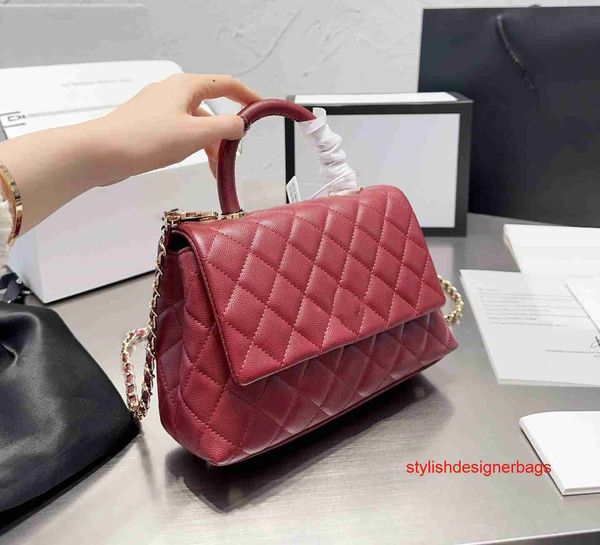 

totes luxury tote purse shoulder bag brand handbag message bags genuine leather crossbody cattlehide original quality womens coco handle gol