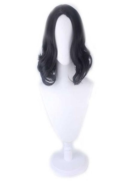 

severus snape black short curly style cosplay wig professor snape wig halloween party role play costumes wigs wig cap7817354