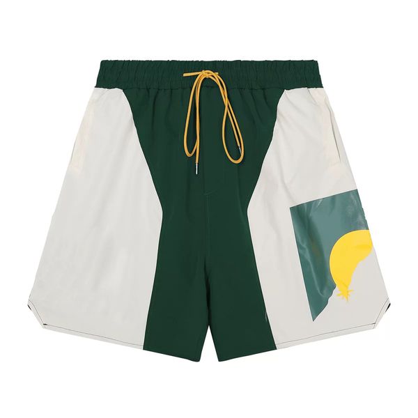 

2023 luxurys summer beach palm letter mesh street fashion sweatpants rhude shorts sweatpants summer short knee lenth woman clothing size s, White;black