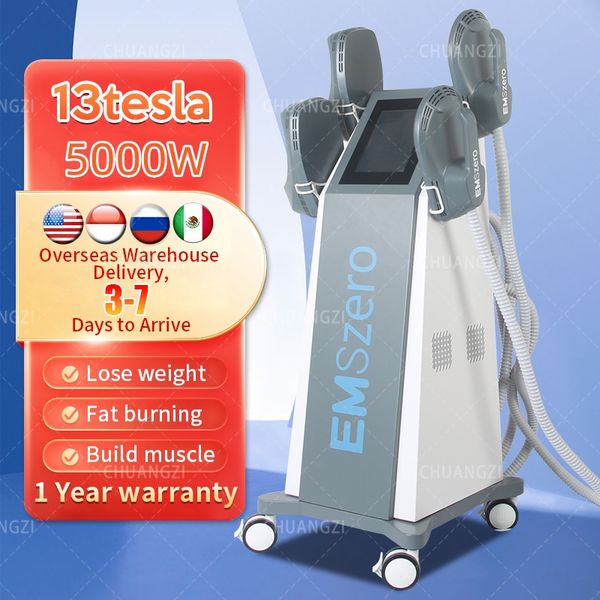 

13 tesla dls ems machine emszero rf body slimming neo muscle stimulate fat removal build muscle machine for salon