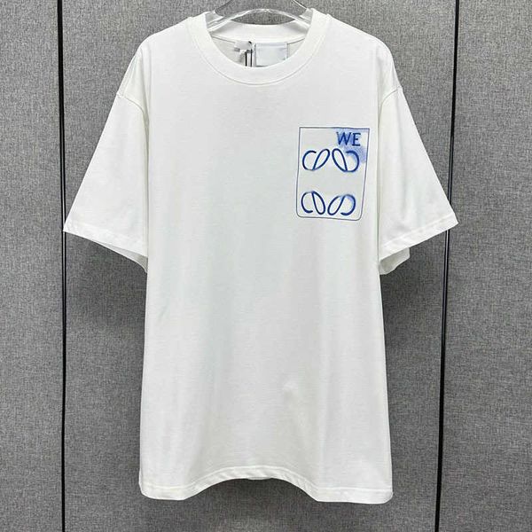 

correct version summer new loose print short sleeve trend, White;black