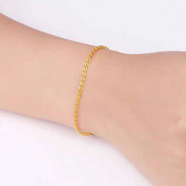 

luxury classic bracelet designer chain mother daughter wedding birthday -a16, Golden;silver