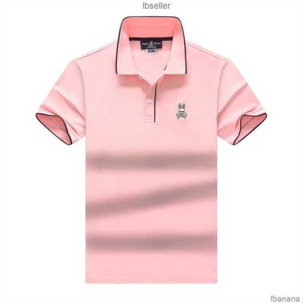 

psycho bunny new polo shirt tshirt 2023 summer and autumn skeleton rabbit embroidery cotton trendy brand usa high street ap4sx7gkah1a, White;black