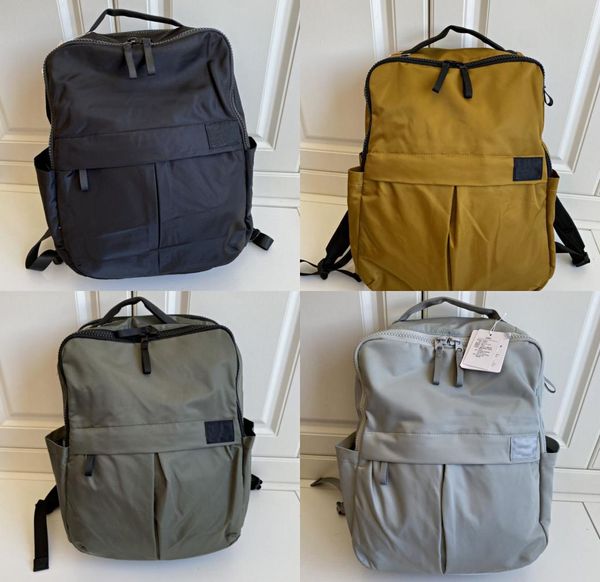 

women's dual undefineduse bag lu yoga bag casual fitness multi -function multi -functional multi -pocket backpack everyday shoulder bag