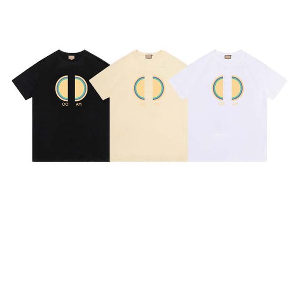 

new men's t-shirt designer men's and women's shirts fashion t-shirts with letters casual summer short sleeve men's t-shi, White;black