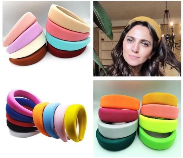 

pure hair band sponge ring headband candy color flannel hair scrunchie with multicolor jewelry handmade accessories fzp2309952707