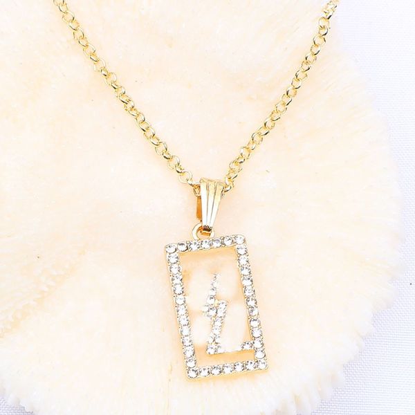 

19style luxury designer double letter pendant necklaces 18k gold plated crysat pearl rhinestone sweater necklace for women wedding party jew, Silver