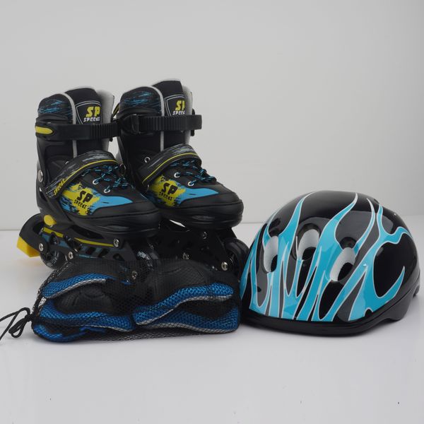 

popular adjustable kids adults inline skates wheel skate roller durable skate shoes in stock. ice skates premium lycra breathable mesh child