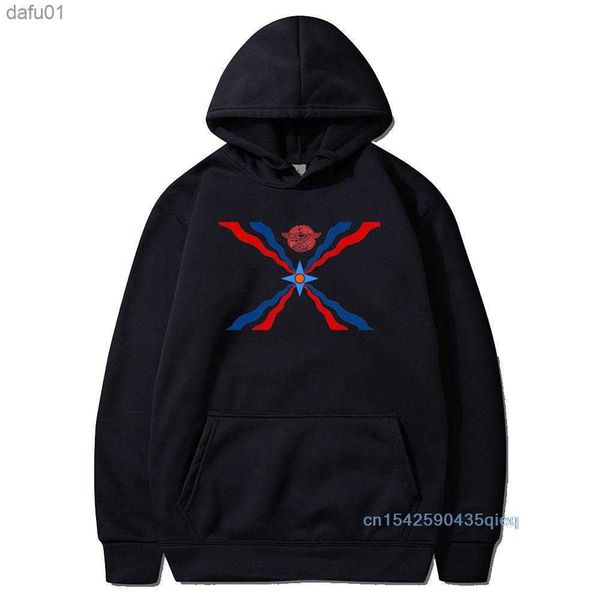 

latest assyrian flag print men hoodies custom design student's team sweatshirt plus size black long sleeve l230520