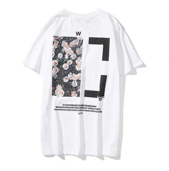 2023 offs Women Designers T Shirts Loose Tees Brands Tops Man S Casual Shirt Luxurys Clothing Street Shorts Sleeve Clothes Tshirts 32