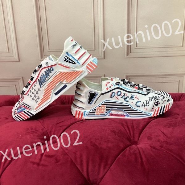 

2023 new designer sneakers fashion woman man designer shoes lace-up flat shoes lady sneake boy girl shoe white, Black