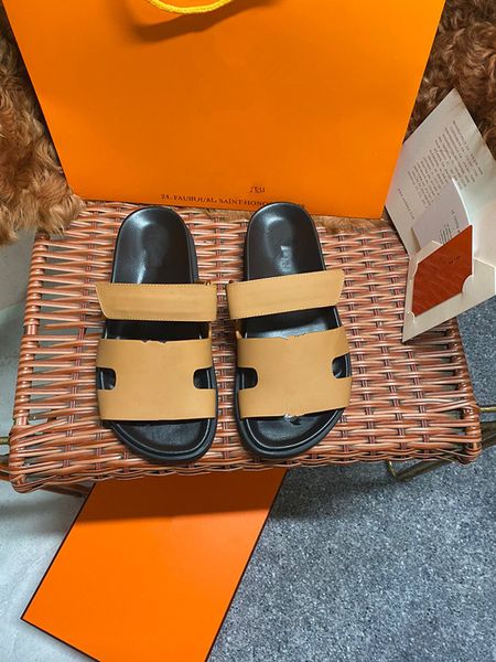 

designer slides mens women slippers summer sandal beach slide flat platform ladies bathroom home shoes 0605, Black