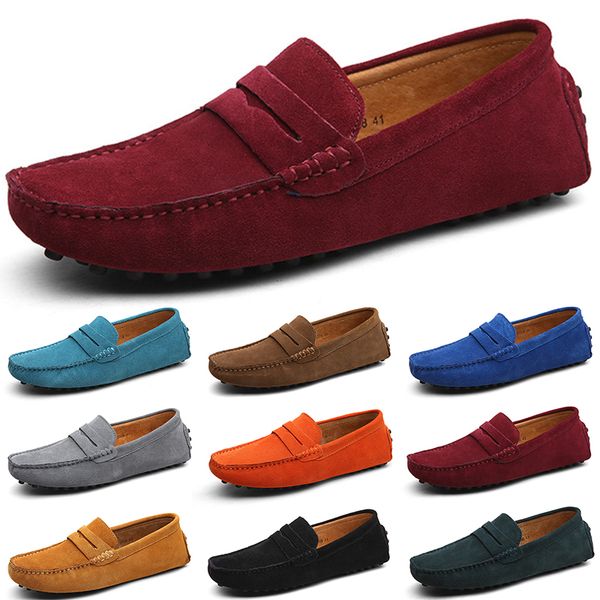 

men casual shoes solid color black breathable silvers taupe grey green red jogging walking low soft multi leathers mens trainer outdoor snea