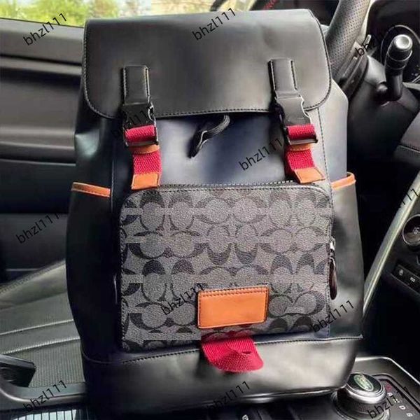 

designer mens backpack vintage lapbackpack large capacity travelling school bag genuine leather womens backpack suit for 15 inch laptop, Black