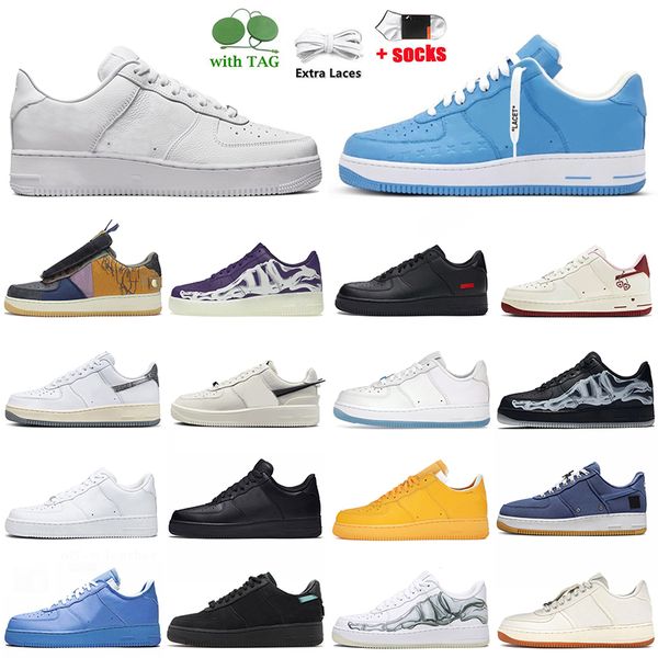 

luxury designer casual shoes trainers certified lover boy los angeles mca university blue low classic skeleton black white cactus jack forse