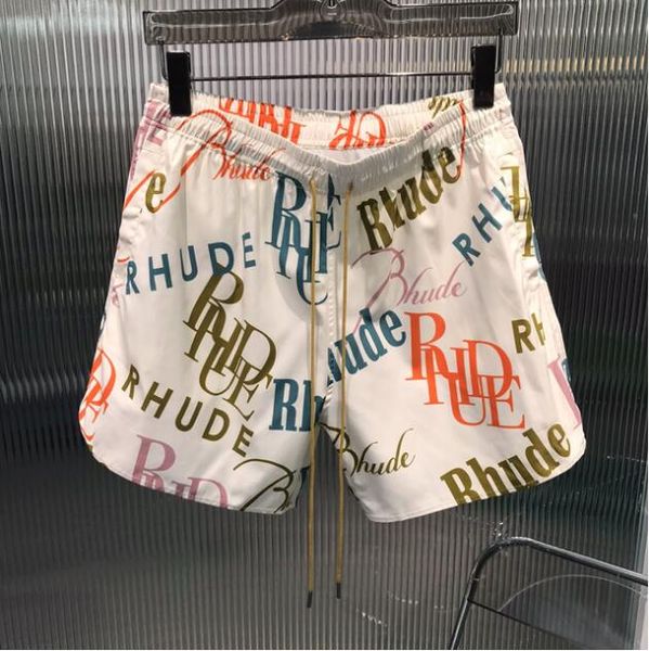 

2023ss high street vintage print shorts casual pants sweatpants streetwear joggers men's clothes women's clothing