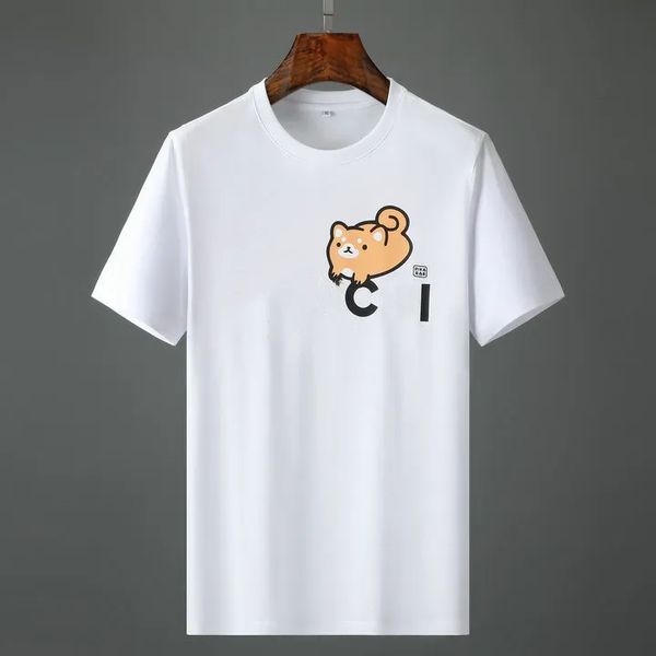 

mens letter print t shirts luxury black fashion designer cotton clothes summer high-quality short sleeve, White;black