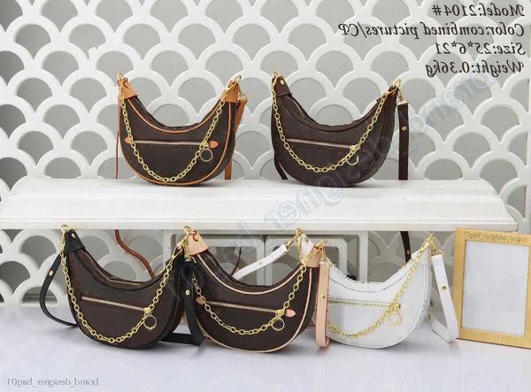 

designer bags shoulder bags loop halfmoon hobo bag croissant tote handbag shoulder crossbody bag luxury designer women monograms leather pur
