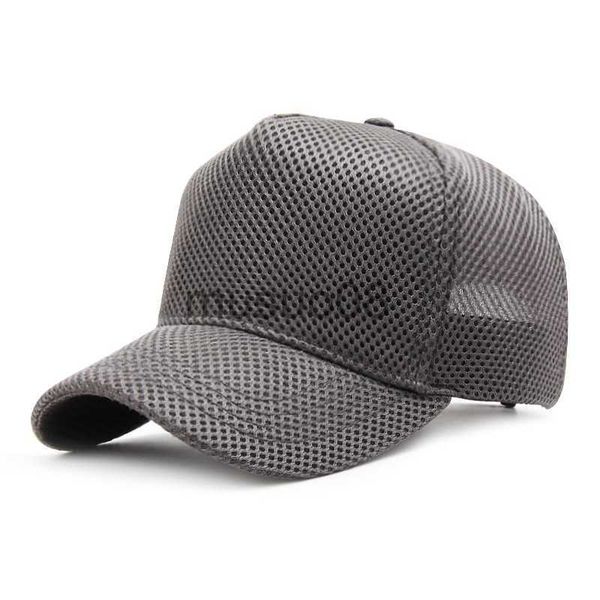 

ball caps 2023 summer big bone dad outdoors sun caps trucker cap big head men plus size mesh baseball caps 55-60cm 60-65cm j230608, Blue;gray